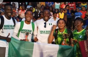 Camtel Int’l C’ship: Nigeria Beach Volleyball wins first gold for Nigeria in 2020
