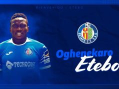Etebo move to Getafe confirmed!