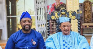 Akesan Market Fire: Sports Minister donates relief materials, calls for more assistance for victims