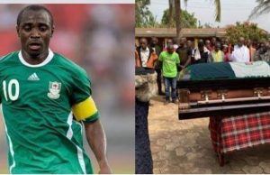Nigeria players union explains absence at Isaac Promise burial