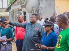 Governor Babajide Sanwoolu on private visit to Badagry
