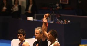 Sports Minister praises Adekuroye for Gold feat in Rome