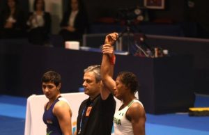 Sports Minister praises Adekuroye for Gold feat in Rome