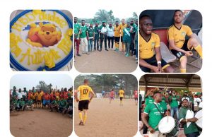 Pictures: Authentic Nigeria Football Supporters Club celebrate one of its Executive, Barrister Owolabi Oludare Peter in grand style…