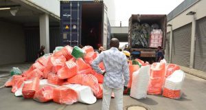 Reconstruction Work at Eket, Uyo Stadia set to Resume as more Stadium Equipment arrive Uyo