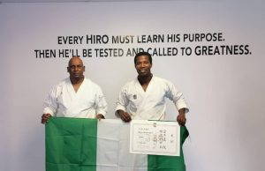Japan Karate-do Inoue-ha Shito-Ryu Keishin-kai appoints Sensei Adejebe Chief