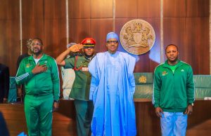 Buhari flags off Unity Torch for 20th National Sports Festival, lauds Sports Minister