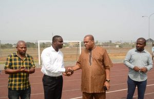 Akwa Ibom SWAN Chairman visits Dakkada FC …urges team to continue impressive NPFL performance, pledges media support