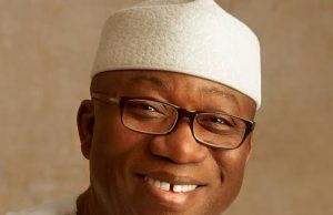 Fayemi@55: Okada riders tackle artisans in classic football