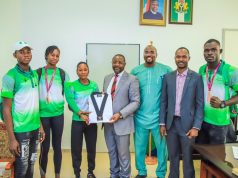 Sports Minister applauds Taekwondo Team