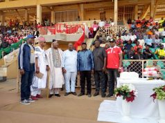 Gov. Fayemi promises more support for football development …as Ekiti FA celebrates him with friendly games