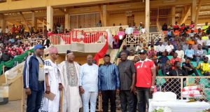 Gov. Fayemi promises more support for football development …as Ekiti FA celebrates him with friendly games