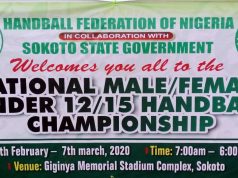 National Under 12 and 15 Handball Championship Commences In Sokoto