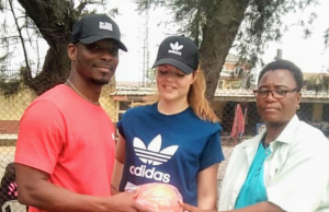 German Base Former Nigeria Handball Player Gives Back To Kids