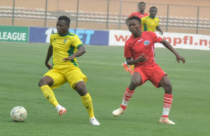 NPFL 2019/20 : Atule dedicates goal to fans as Katsina United move to seventh on the league table