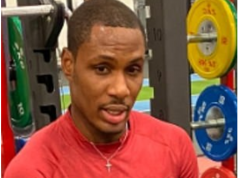 Finally Odion Ighalo checks into Manchester United’s training ground after being made to stay away for two weeks due to coronavirus fears