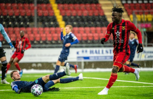 Attah net goal number four in fifth preseason game for Ostersunds