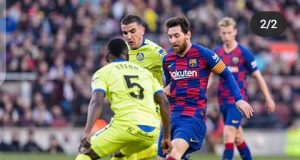 Etebo four start performance not enough to stop Barcelona.