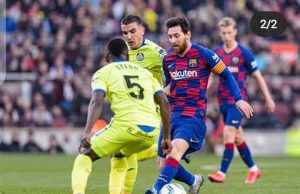 Etebo four start performance not enough to stop Barcelona.