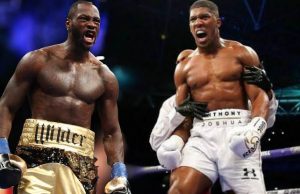 Deontay Wilder calls Anthony Joshua ‘coward’