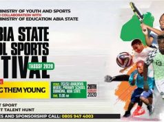 Over 800 schools participating in Abia schools sports festival, Commissioner says
