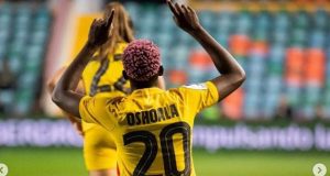 Oshoala Can’t stop scoring as her brace helps Barcelona win maiden Spanish Super Cup