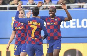 Asisat Oshoala maintains scoring form as Barcelona Ladies defeat Sporting de Huelva