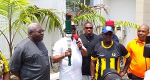 EDO 2020: National Sports Festival Unity Torch Arrives Anambra State