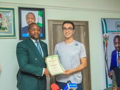 Ministry of Youth and Sports signs MoU with Nigerian Tulip International College and N-Youth Sports Academy