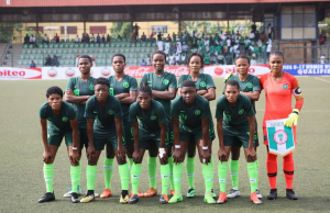 Flamingos trash Guinea U17 girls 5-1, romp into final round