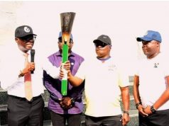 Edo 2020: Torch of Unity now in Lagos, Sanwo-Olu pledges commitment to athletes welfare