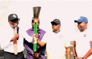Edo 2020: Torch of Unity now in Lagos, Sanwo-Olu pledges commitment to athletes welfare