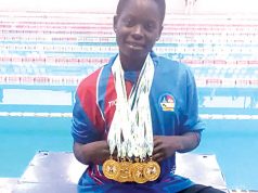 I cannot encourage my children to other Sports in Nigeria except Football – National Sports Festival Weightlifting Medalist