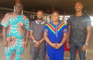 3SC OFFICIALS VISIT TEMBE IN HOSPITAL
