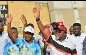 Kwara United felicitate with Commissioner for Sports Honorable Joana Kolo on 27th birthday celebration