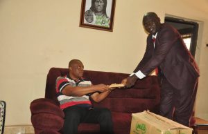 Minister Lifts Okawaraji’s Mother with Gifts, Cash, Places Her on Monthly Allowance