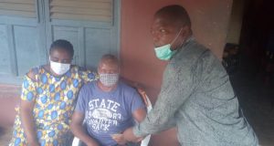 Covid 19- Ikpea Extend Palliative to Bed ridden Ex Eagles Defender