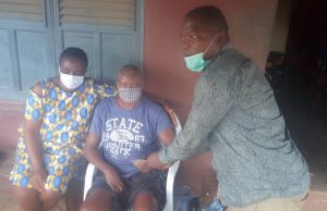 Covid 19- Ikpea Extend Palliative to Bed ridden Ex Eagles Defender