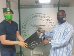 Covid-19: Authentic Nigeria Football Supporters Club extends Face Masks distribution to Lagos SWAN, Others inclusive