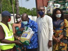 Covid-19 palliatives: Fanendo Adi gives back to society