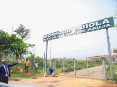 Work Resumes at Moshood Abiola National Stadium Soon- Minister Dare
