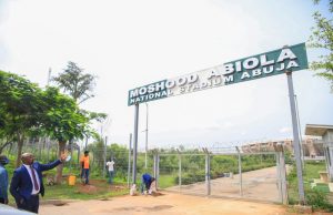 Work Resumes at Moshood Abiola National Stadium Soon- Minister Dare
