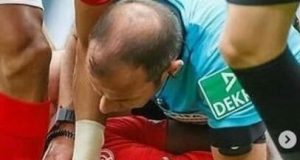 Who is Marco Fritz, the German referee who saved the life of Nigeria star Taiwo Awoniyi