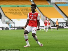 ‘I will remember it for my whole life’ Bukayo Saka seals dream week…nets first EPL goal after penning new four-year deal