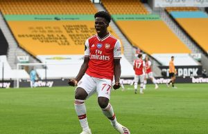 ‘I will remember it for my whole life’ Bukayo Saka seals dream week…nets first EPL goal after penning new four-year deal