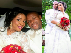 Former Super Eagles goalkeeper, Austin Ejide celebrates his 7th wedding anniversary with his wife