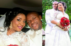 Former Super Eagles goalkeeper, Austin Ejide celebrates his 7th wedding anniversary with his wife
