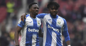 Chigozie Awaziem, Kenneth Omeruo relegates with Leganes