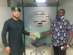 OWU Sports Chief Executive Officer, Tunji Brown Makes A Courtesy Visit To ANFSC’s Office