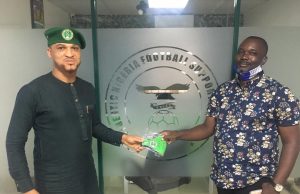 OWU Sports Chief Executive Officer, Tunji Brown Makes A Courtesy Visit To ANFSC’s Office